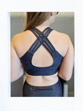 Load image into Gallery viewer, Colourful Love Hearts Pattern Printed Activewear Leggings & Bra matching Set