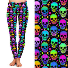 Load image into Gallery viewer, Skull Leggings with pockets