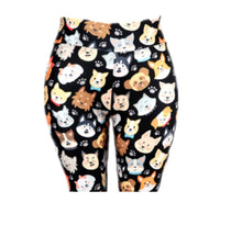 Load image into Gallery viewer, Doggy Face Animal Leggings
