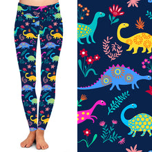 Load image into Gallery viewer, Dinosaur Leggings with Pockets