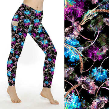 FLOWER 10 POCKETS SHORT LEGGINGS（WOMEN） FLOWER 10 POCKETS SHORT LEGGINGS（WOMEN） Ladies Hidden