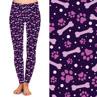 PINK Paw Animal Leggings