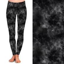 Load image into Gallery viewer, Black Mist Leggings with pockets
