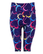 Load image into Gallery viewer, Purple Heart Leggings
