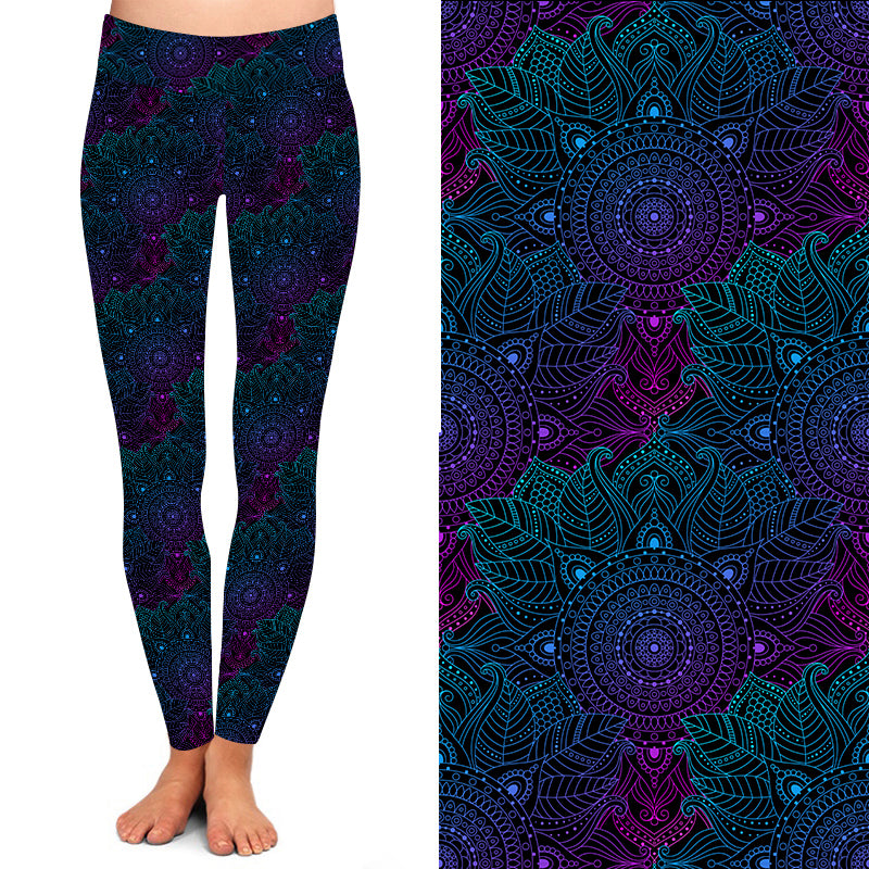 Mandala Pattern Leggings