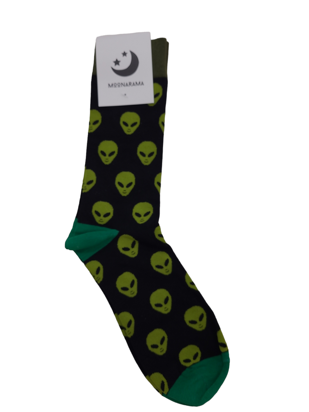 Mens Alien Head Socks - 1 Pair