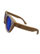 Load image into Gallery viewer, Bamboo Sustainable Light Brown Polarized Sunglasses
