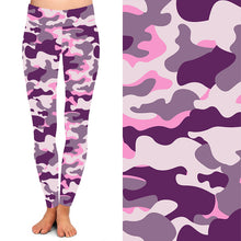 Load image into Gallery viewer, Pink Camo Leggings
