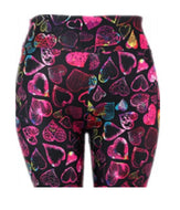 Pink Heart Leggings