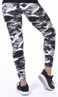 Black & Grey Camo Leggings