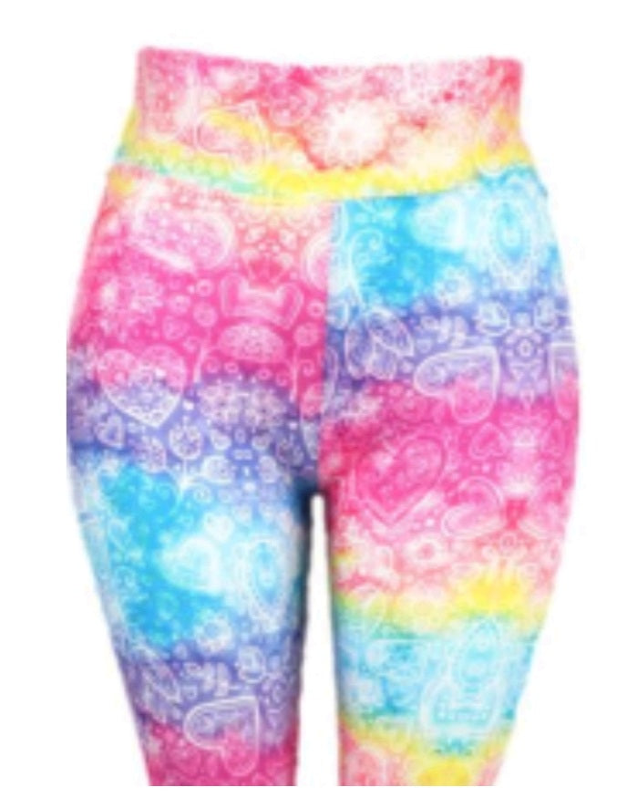 Multicolour 7/8 Cropped Leggings