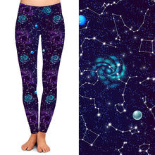 Load image into Gallery viewer, Children&#39;s Galaxy Outer Space Leggings

